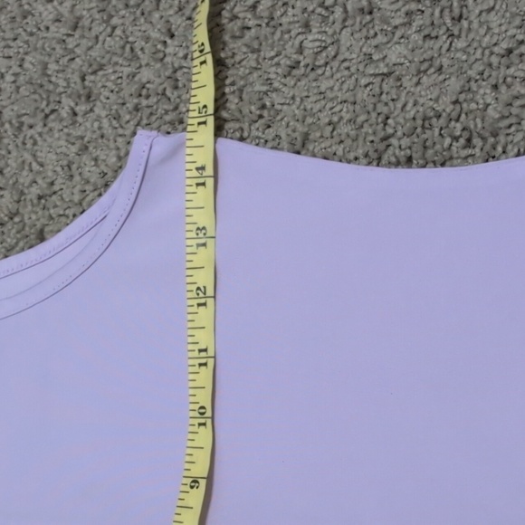 Daisy Pastel Lavender One Piece Zip Up High Neck Bodysuit Unitard Leotard Small - Picture 4 of 8